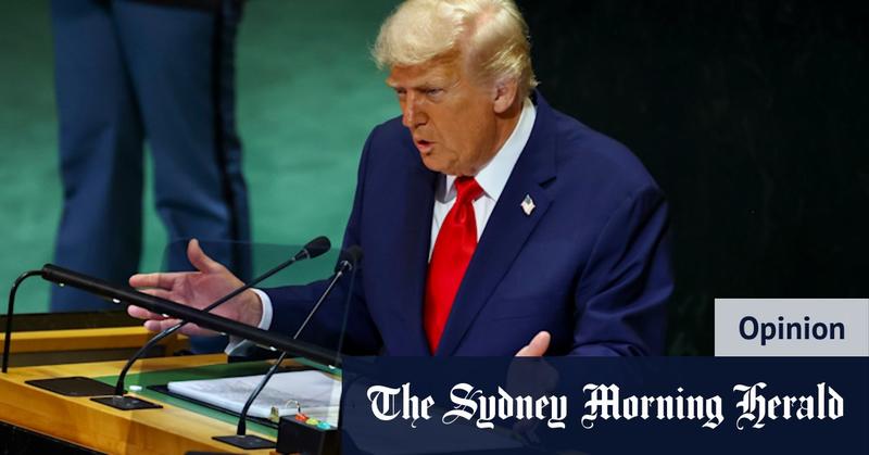 Why Australia is right to push back on Trump’s giant UN dummy spit
