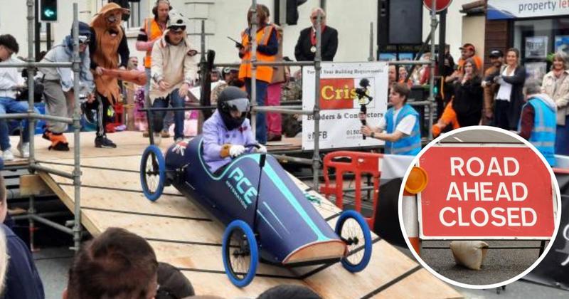 Road closures announced as Soapbox Derby takes over market town