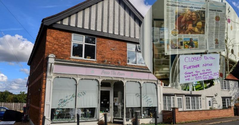 Troubled tea room closes MID-MEAL with owner owing staff and suppliers thousands