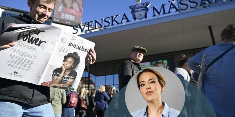 Bokmässan är som att springa fem maraton