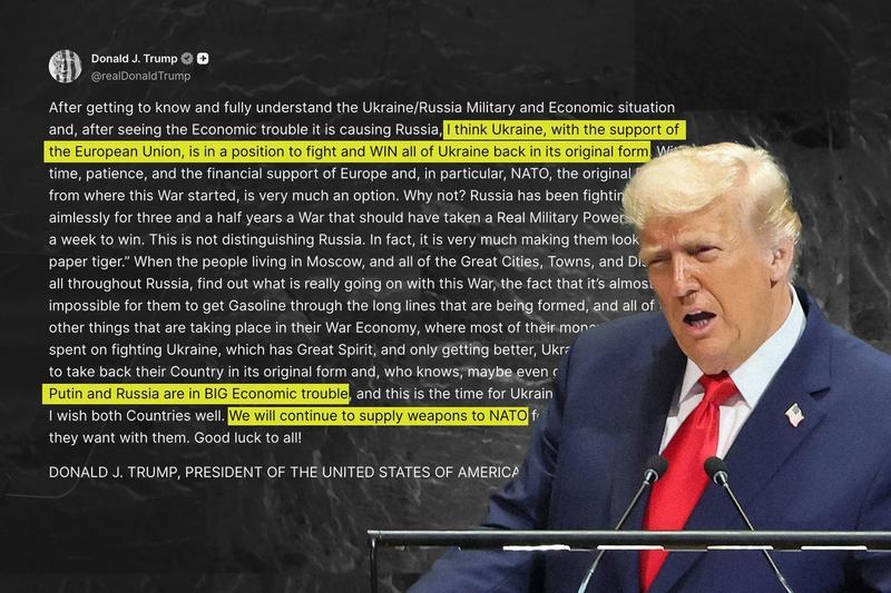 Trump Seemed to Change His Tune on Russia and Ukraine This Week. What’s Really Going On?
