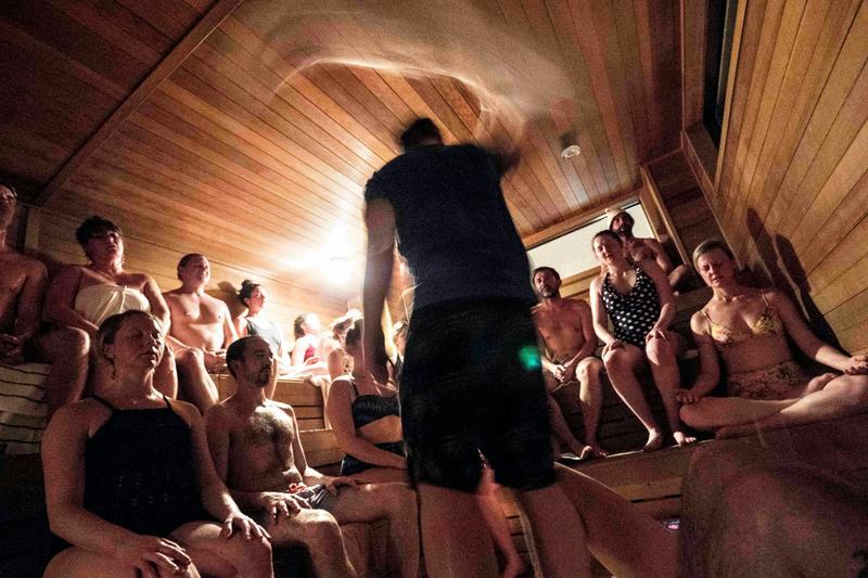 Sauna competitions have gone from dangerous endurance to therapeutic showmanship