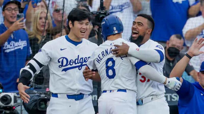 Dodgers festejan liderazgo divisional en Liga Nacional de MLB