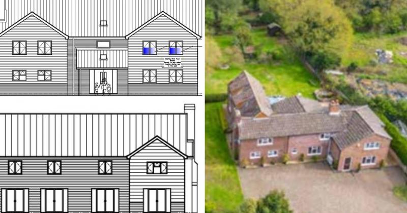 Homeowner embroiled in row with council over plans to improve 'identity crisis' house