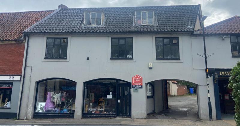 Former newspaper office sold weeks before auction