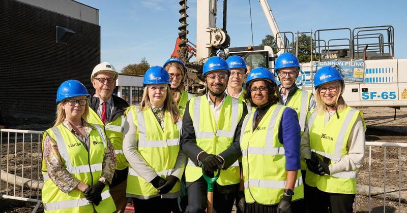 Special ceremony marks start of works on new MULTIMILLION pound campus