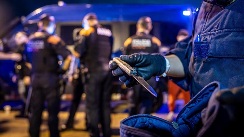 La Guàrdia Urbana ha requisado este año un 40% más de armas blancas en Barcelona
