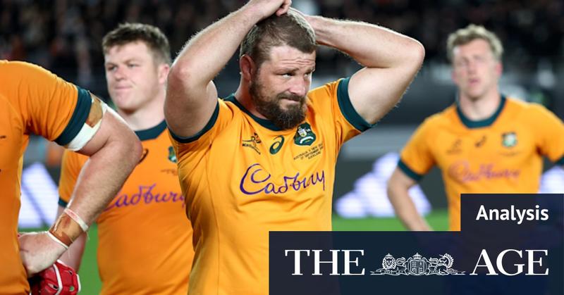 The Wallabies only started playing after 20 minutes. By then, All Blacks were 20 points ahead
