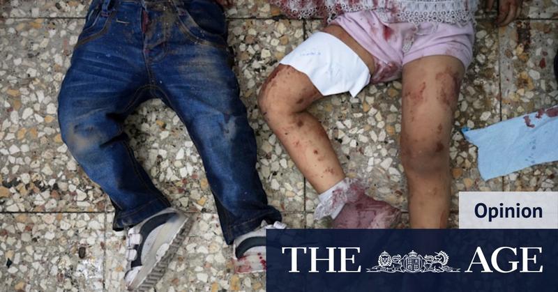 Every dead Gazan child had a name. We recited each one, out loud