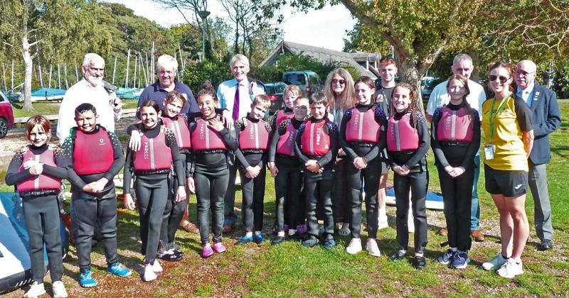 Transformed water sports centre proving a splash hit with youngsters