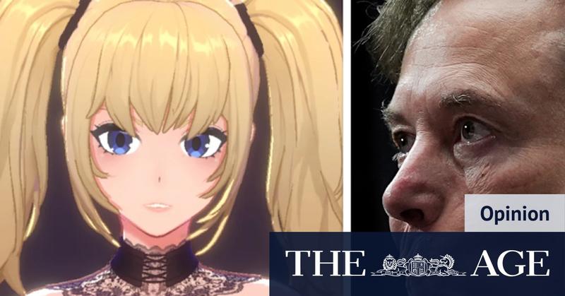 More than creepy, Elon Musk’s AI girlfriends mark the beginning of the end