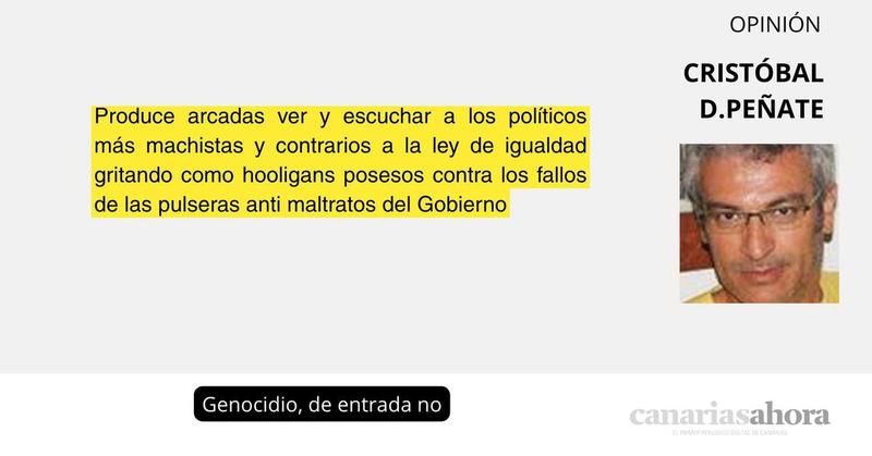 Genocidio, de entrada no