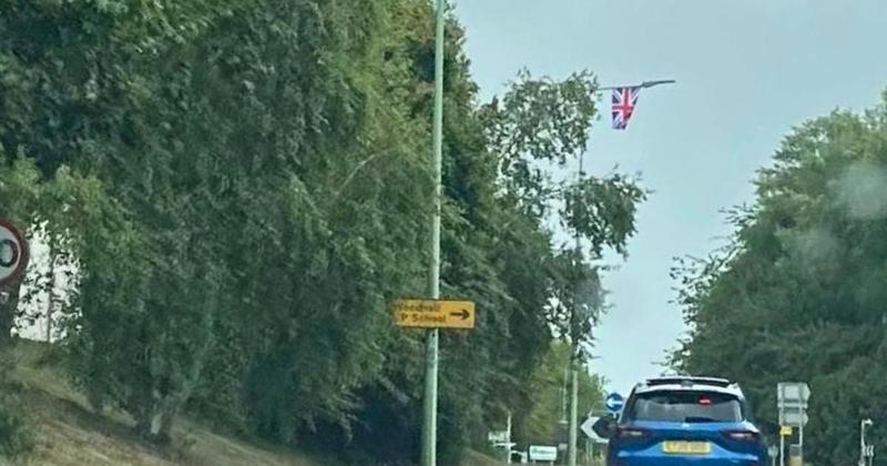 Flags taken down across Suffolk as 'patriotism' row breaks out