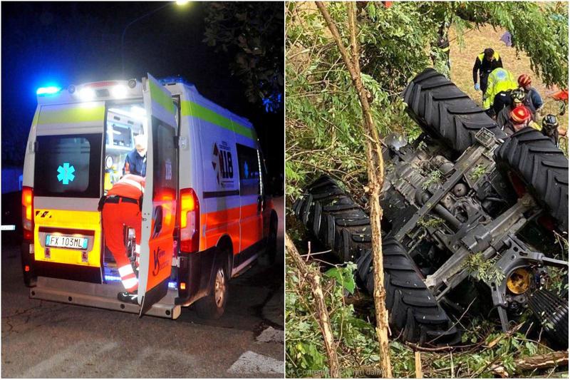 Muore schiacciato dal trattore, recuperato dopo ore. Il motore era ancora acceso