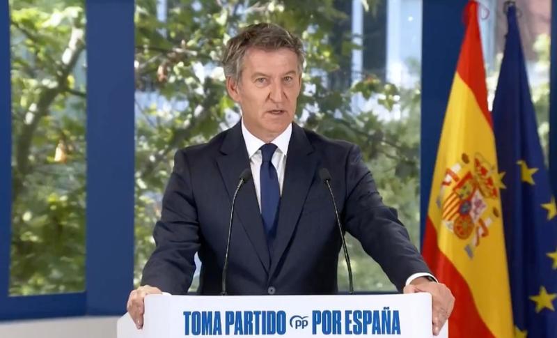 «Mientras Feijóo marca principios, Sánchez alimenta el caos migratorio»