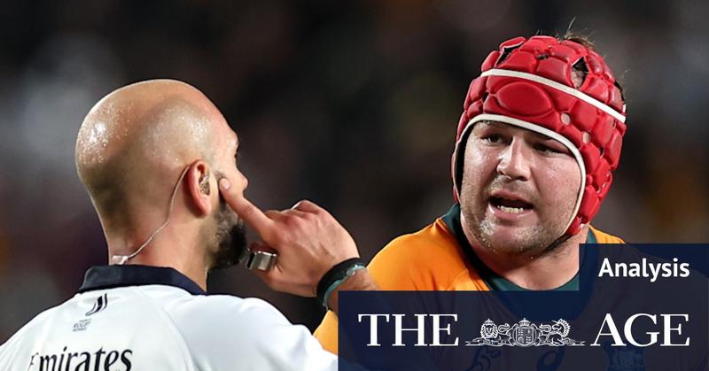 Wallabies struggle with breakdown clarity as penalty count soars