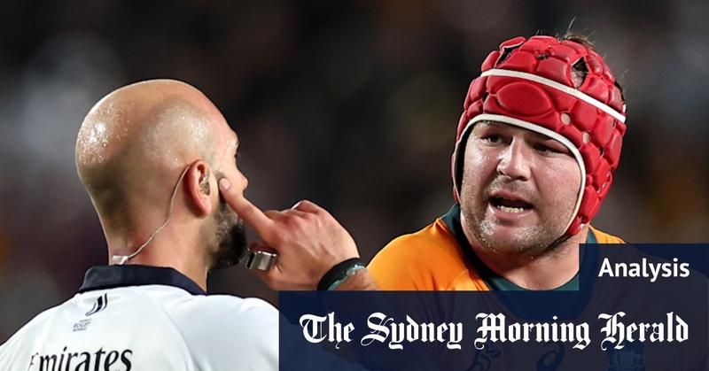 Wallabies struggle with breakdown clarity as penalty count soars