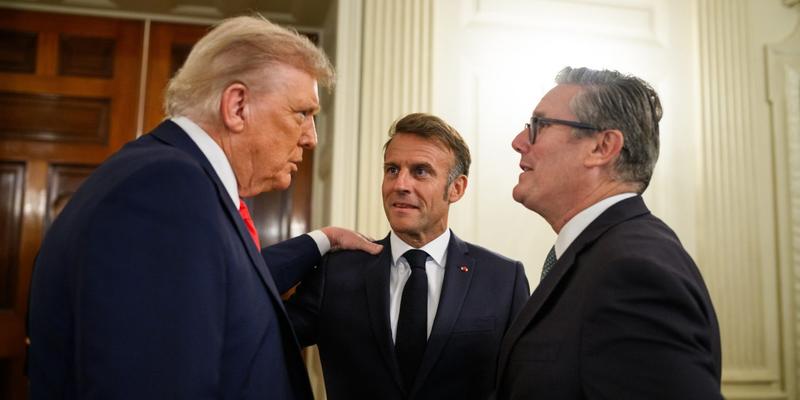 Starmer und Macron begrüßen Trump-Plan für Nahen Osten
