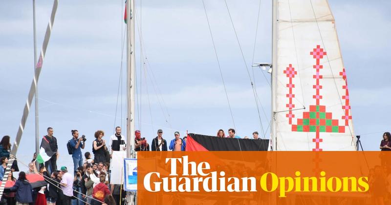 While world leaders dither over a Gaza peace plan, I’m sailing with supplies, hoping to break Israel’s blockade
