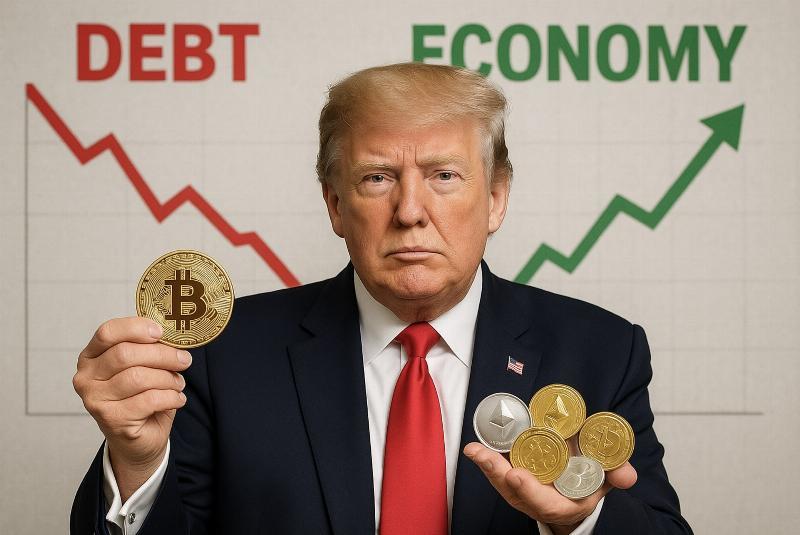 Trump’s Crypto Revolution: How Long Awaited Policies Might Rescue America from Its Debt Abyss