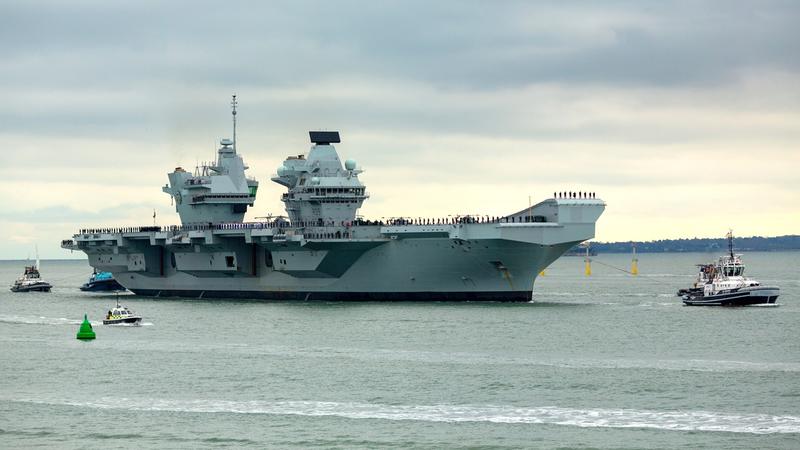 The HMS Prince of Wales Just Honored Its Sunken Namesake