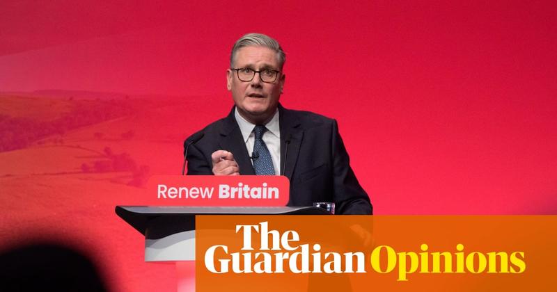 The Guardian view on Starmer’s conference speech: national renewal needs more than rules-bound growth