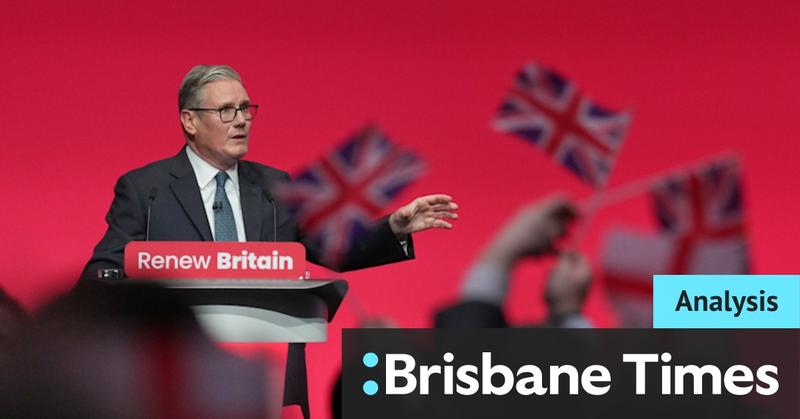 ‘Fly those flags’: Starmer takes Trump-style fight to Farage and the populist right