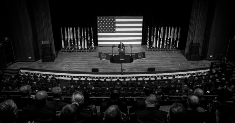 Hundreds of Officers. Two Long Hours of Political Theater.
