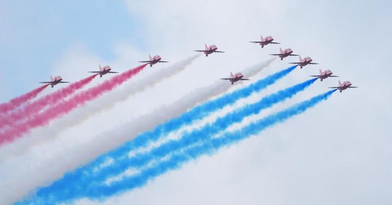 When you can see the Red Arrows in Suffolk this week