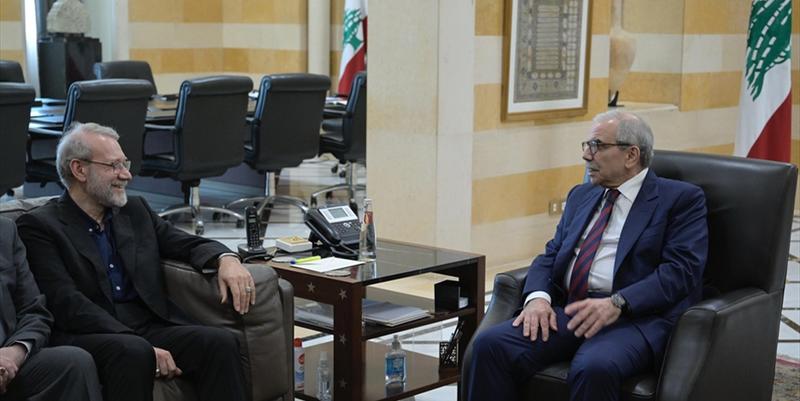 لاريجاني يحذِّر من احتمال توسُّع الحرب ويشدِّد على تجنُّب الاستفزازات الداخلية