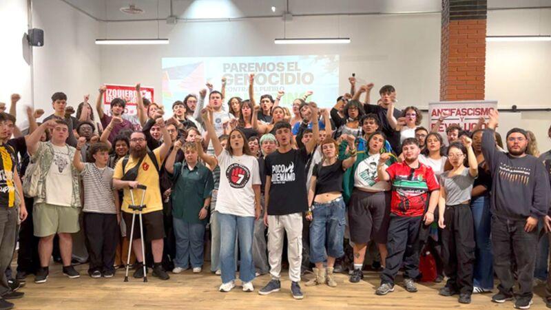 El Sindicato de Estudiantes aprueba impulsar una jornada de 24h de HUELGA GENERAL contra el genocidio sionista en Palestina.