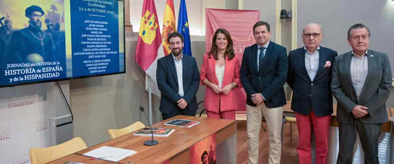 El PP y Vox blanquean en Ciudad Real unas jornadas de exaltación de la Hispanidad con discursos contra el islam
