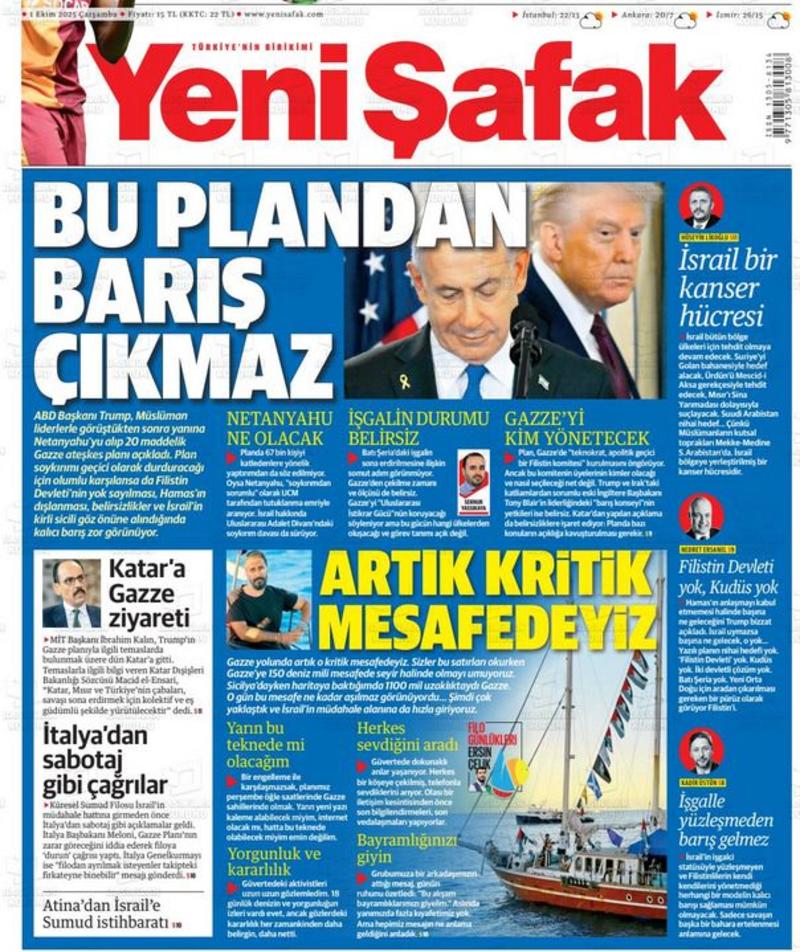 Planın özetinde; “Hamas silahları bırak ve teslim ol” deniyor
