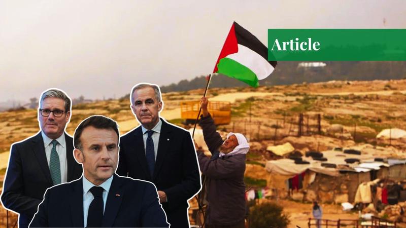 A Turning Point? UK, Canada, and France Formally Recognize Palestinian State