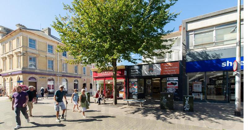 Town centre shops and offices up for auction