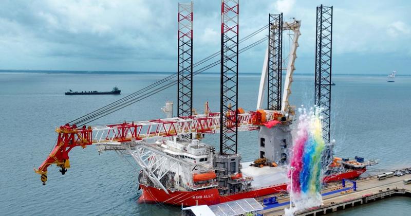 First 'A-class' vessel delivered for offshore engineering firm