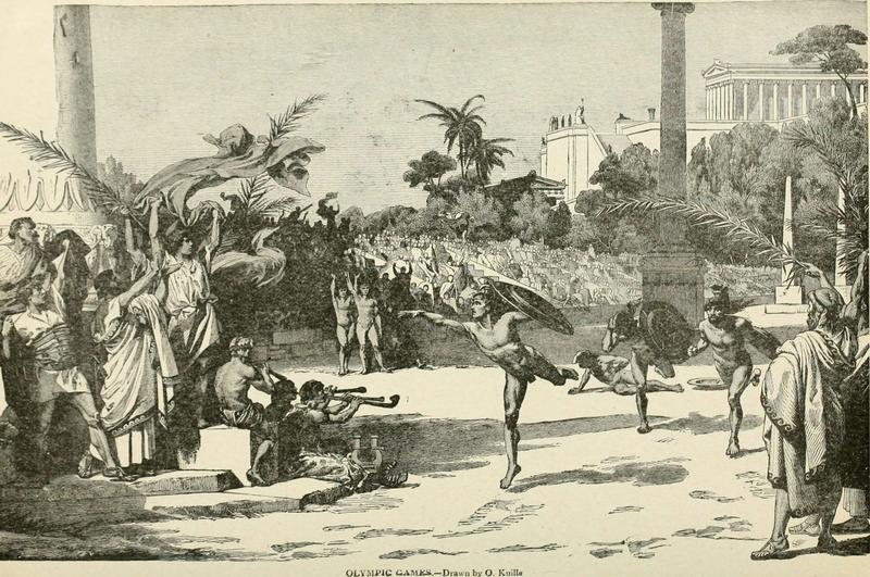 From gladiators to mock naval battles, what were the major sports events in the ancient world?
