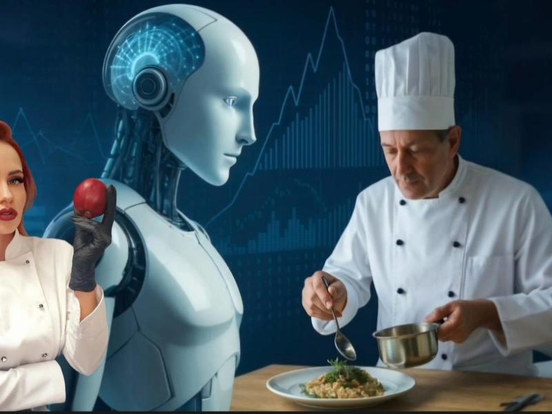 Quando a cucinare è l'algoritmo. L'intelligenza artificiale a tavola