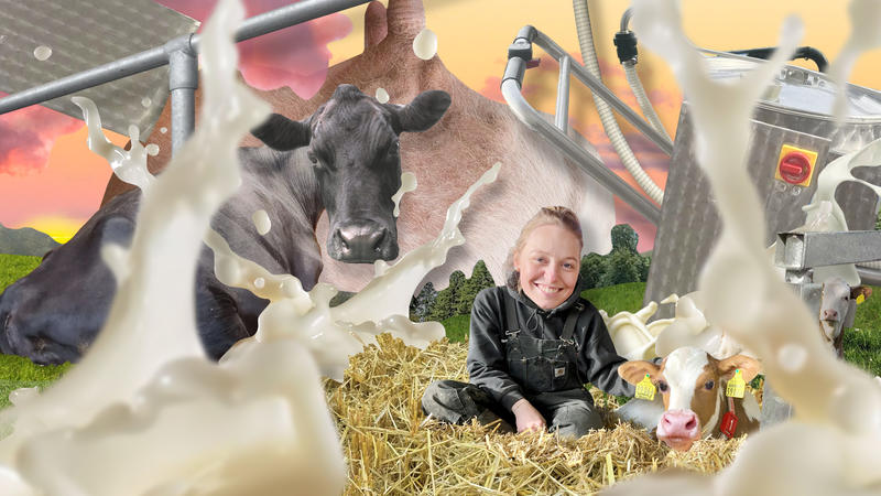 So ist es, ich zu sein: Milchbäuerin