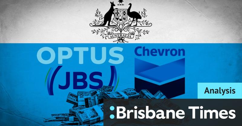 Optus was almost out of the news. A tax report dragged it back in