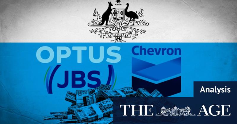 Optus was almost out of the news. A tax report dragged it back in