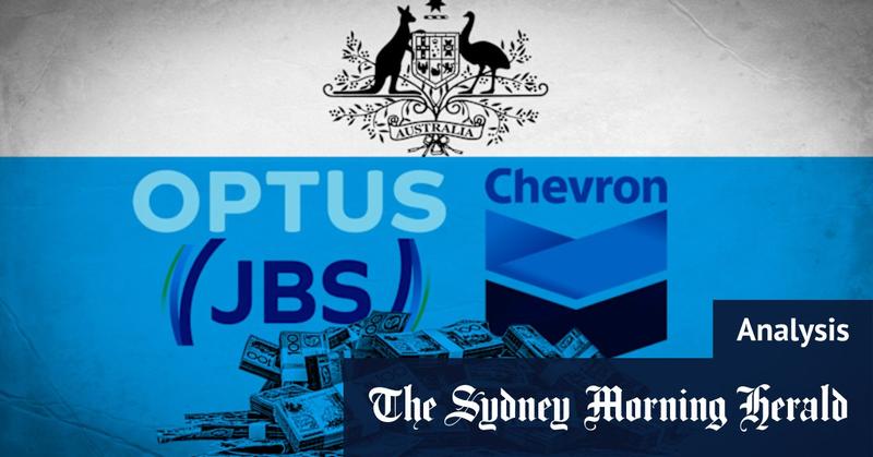 Optus was almost out of the news. A tax report dragged it back in