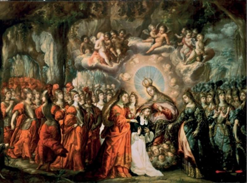 El carmesí de Indias en el Louvre