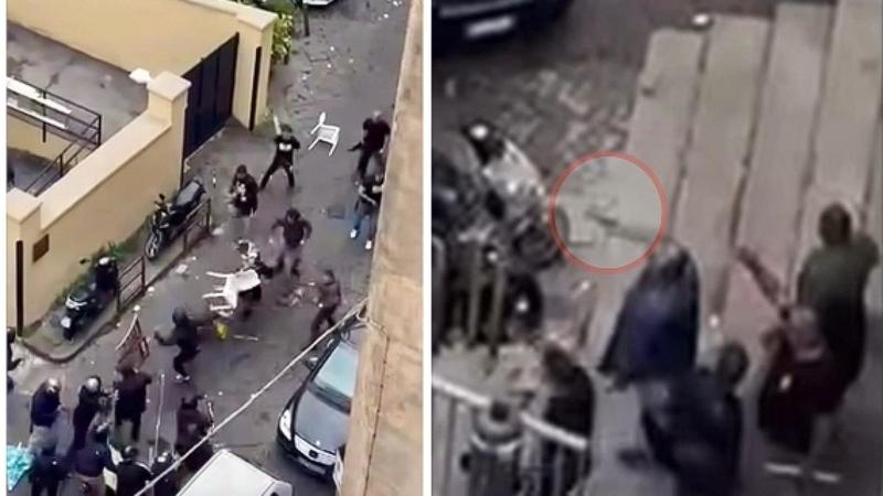 Scontri in cittÃ  prima di Napoli-Sporting Lisbona, Daspo per 7 tifosi partenopei