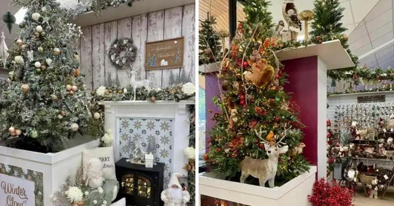 Garden centre opens Christmas department