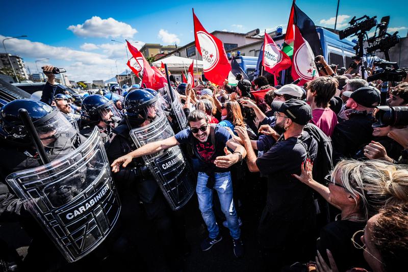 Sciopero generale per la Flotilla, cortei in 100 città e disordini. La Cgil: “Due milioni in piazza”. Il governo: no, massimo 500mila /