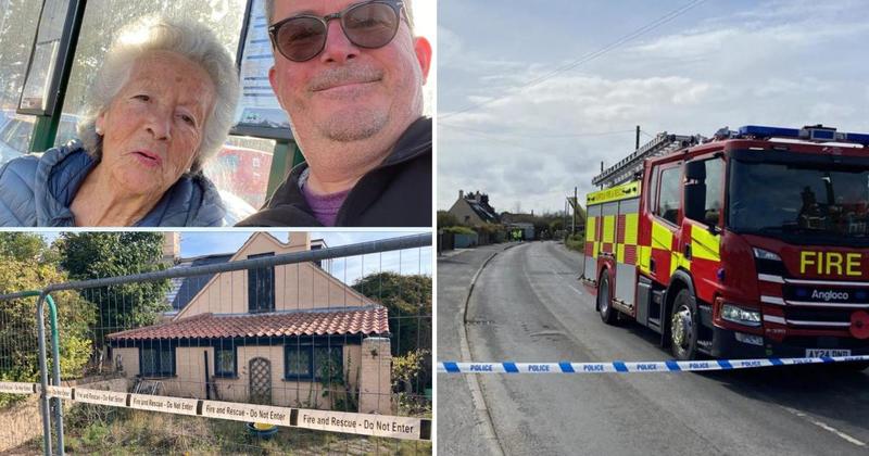 Woman died trying to save her husband from cottage blaze started by heater