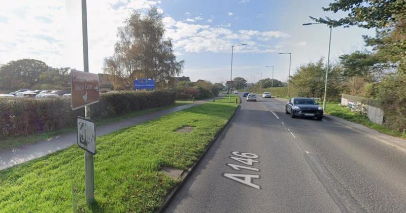 Works under way to install new crossing on busy A-road