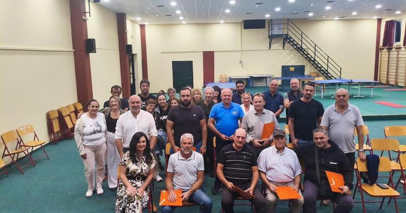 Αγιασμός στο Σχολείο Δεύτερης Ευκαιρίας στο Καστέλλι - 79 ετών ο μεγαλύτερος μαθητής!