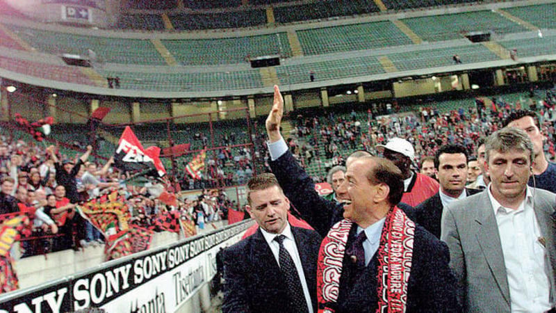 L’unico errore calcistico del Cav